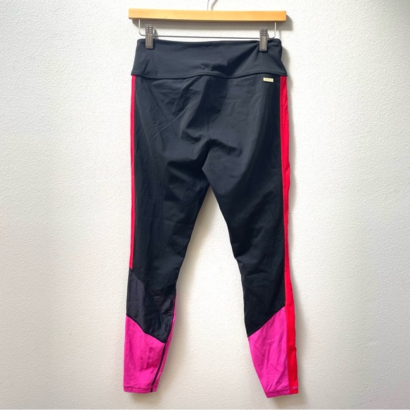 ALALA X Revolve Reef Tight Leggings Black/Pink/Red Colorblock Women's Small $128 - Picture 3 of 7